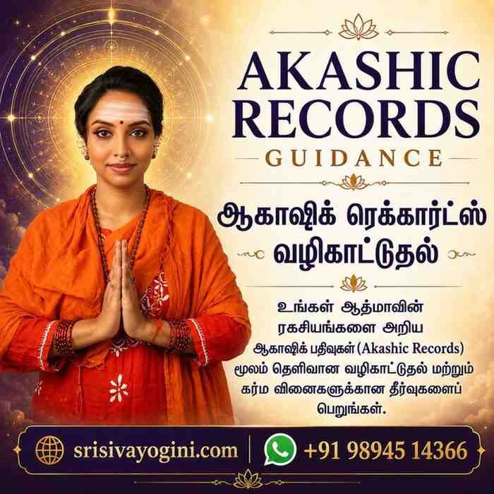 Akashic Records Reading in Tamil by Sri Sivayogini Mataji - Soul Guidance & Karma Clearing